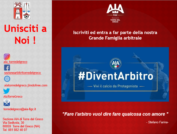 AiaTorreGreco's tweet photo. #corsoarbitri #arbitro #aia #aiatorredelgreco #diventArbitro

Sono aperte le iscrizioni per il Corso Arbitri di Calcio. Il corso è totalmente gratuito e si svolgerà dal mese di ottobre 2022.

https://t.co/R3vycU79gr

https://t.co/KnbOE2kzP1 https://t.co/9jgZRoAOat