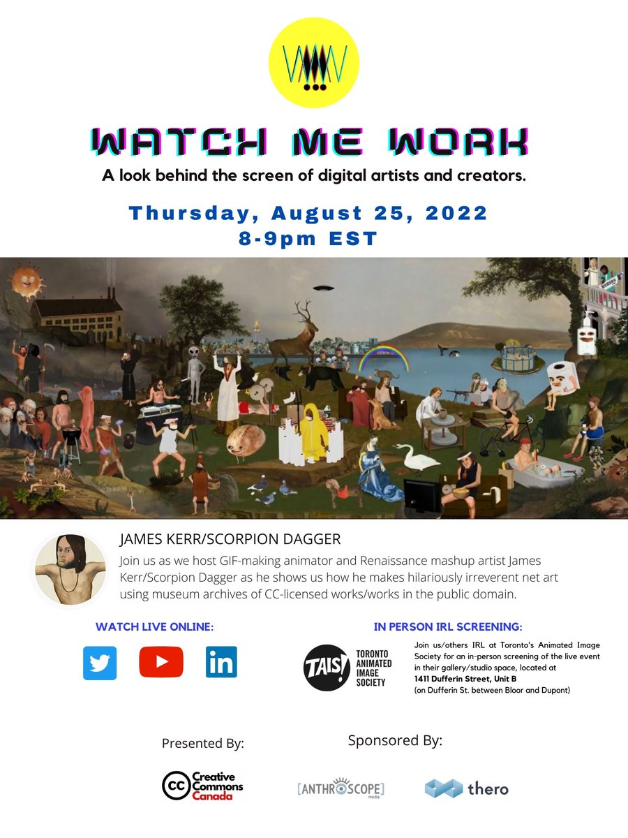 NeverGalReady's tweet photo. We'll see you this evening at 7:45pm https://t.co/IMWqGU0V95 with guest @ScorpDag and co-host @Spatial_esk We'll be waiting for you and gabbing about #GLAM and copyright and #remixing #openculture https://t.co/xQlGIuMR0Q