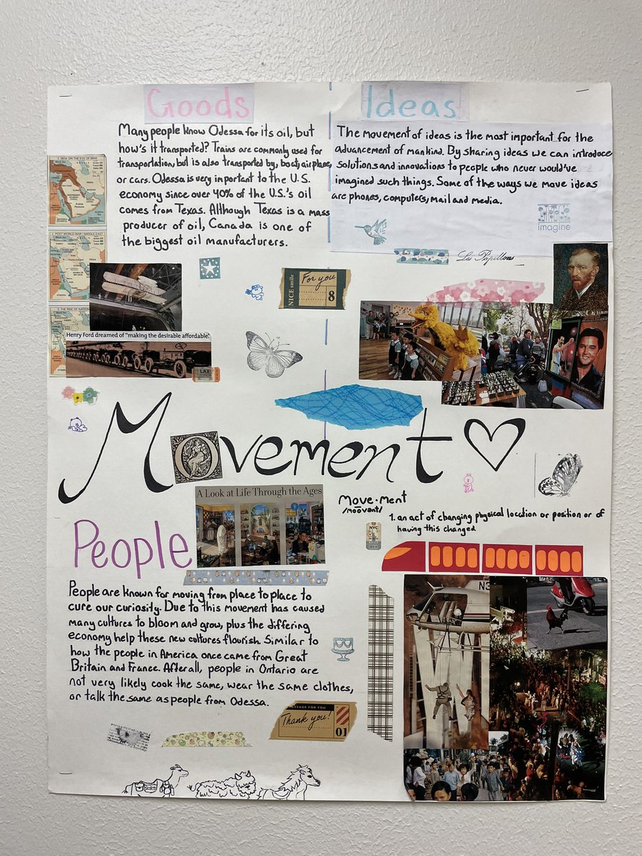 stem_williamson's tweet photo. So proud of all of their posters on the Five Themes of Geography! They presented them to their classes yesterday. These are just a few… https://t.co/ccgvXgQNVb