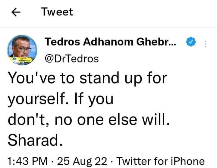 Kiyya1988's tweet photo. @PowerUSAID @USAID @WFP Return?? What do you mean??
didn’t you see @DrTedros  twitter account this morning 🤩🤩? He’s extremely proud of #TPLFTerroristGroup  looters act #Prideman 🙈🙈 #TPLFisTheCause  #NoMoreWar https://t.co/24Bn3T469H