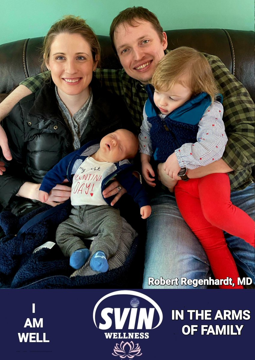 <a href="/rwregen/">Robert Regenhardt, MD, PhD</a> finds wellness in the arms of family! #IAMWELL <a href="/svinsociety/">SVIN</a>