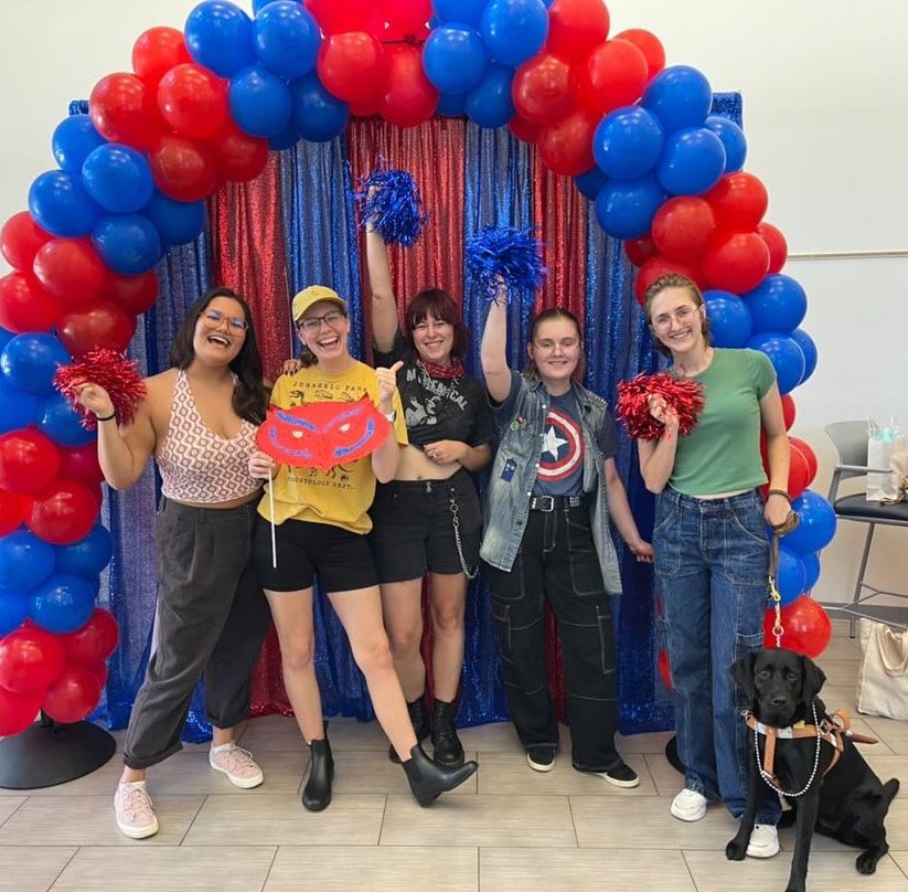 FAUJupiterLib's tweet photo. We loved seeing everyone at the Poppin’ into the Jupiter Library event today!
#faulibraries #redandblue https://t.co/fYkozSXKQO