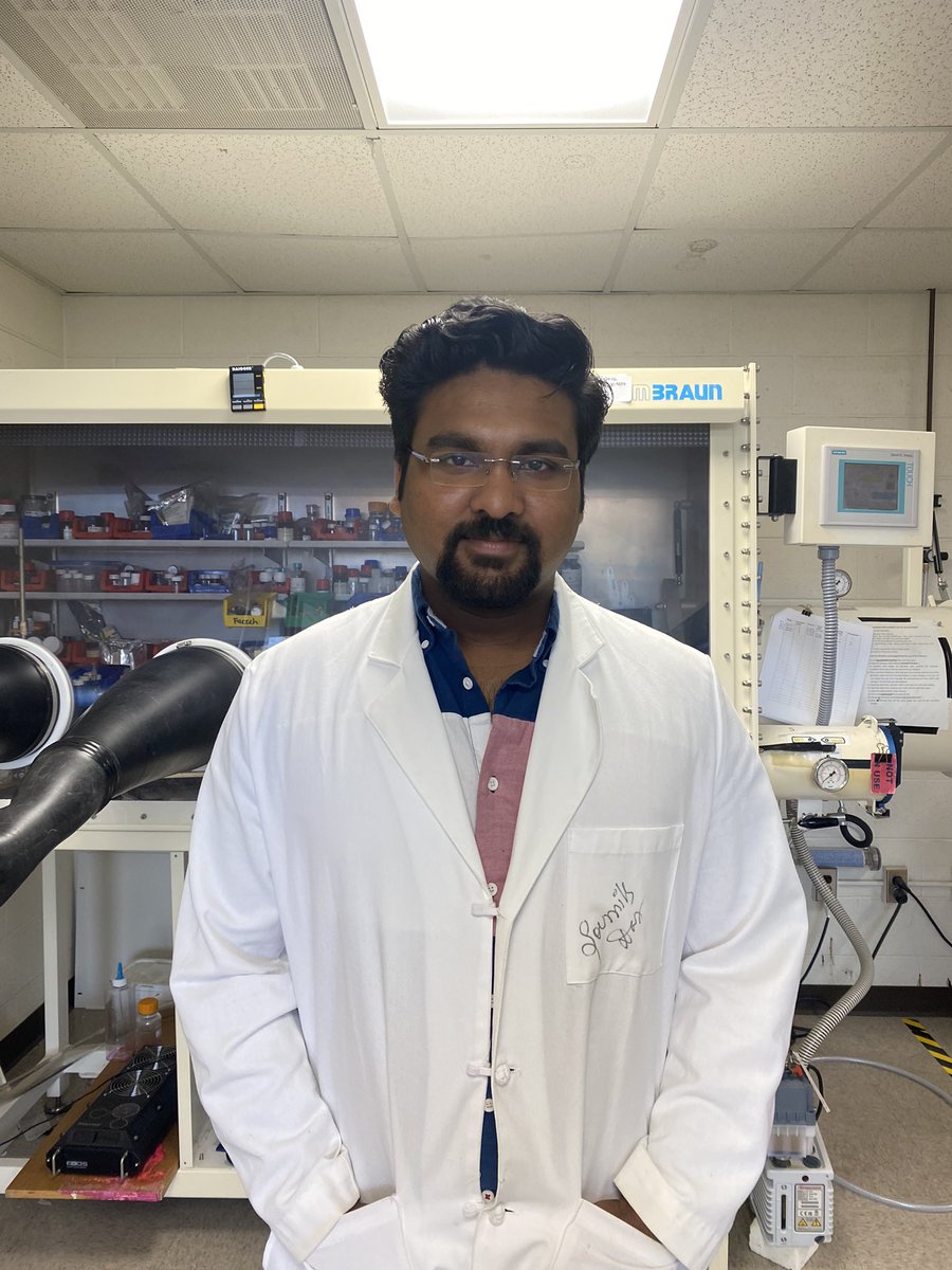 HamannLab's tweet photo. In this week’s highlight we have Soumik Das, who works on our water splitting project. He says besides his work, he loves exploring new cuisines, reading archaeology books and making spontaneous travel plans! https://t.co/hrQFeAUuzV