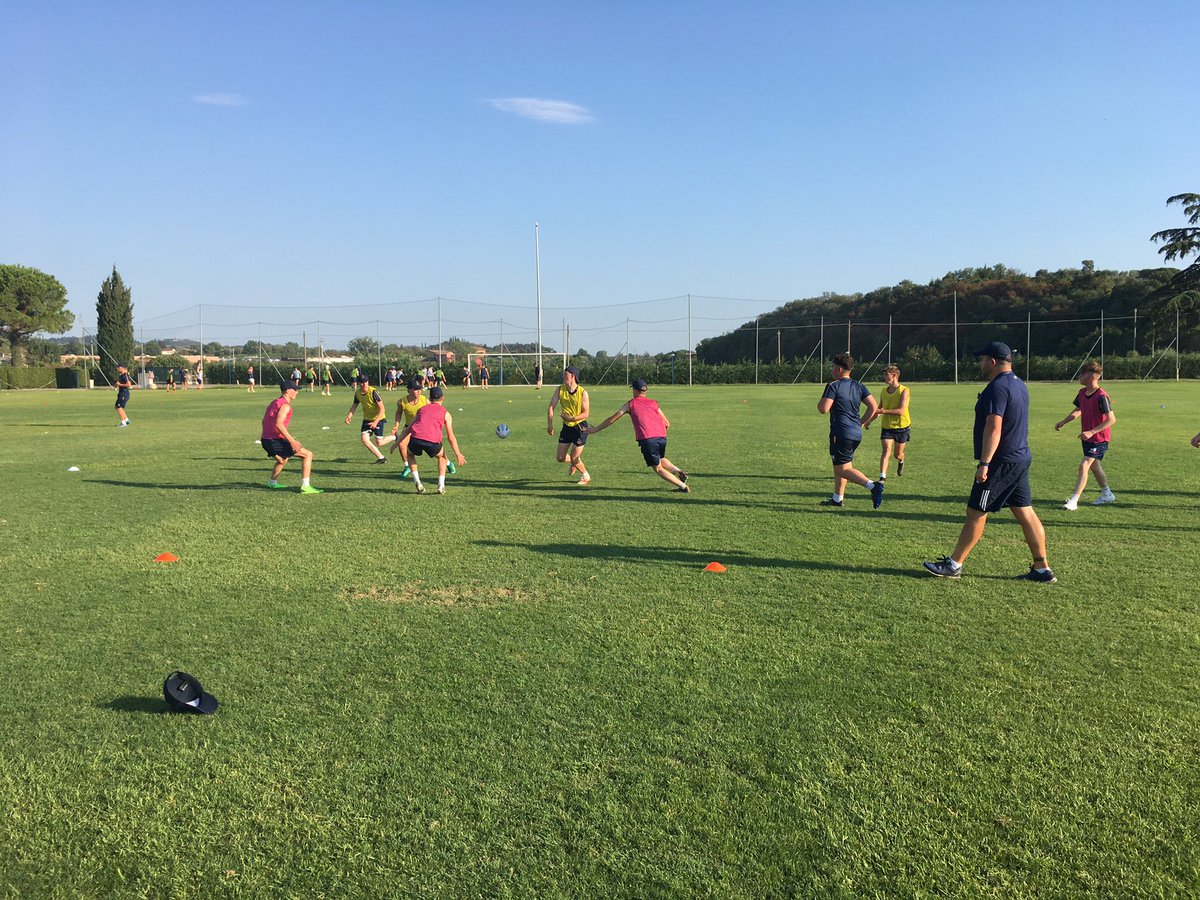 strath_sport's tweet photo. First field based session of the rugby tour up & running... 🇮🇹🏉#StrathRugby #GamesBased #EveryoneActive #HighEnergy #StrathRugby https://t.co/W6Pzp0IPXu