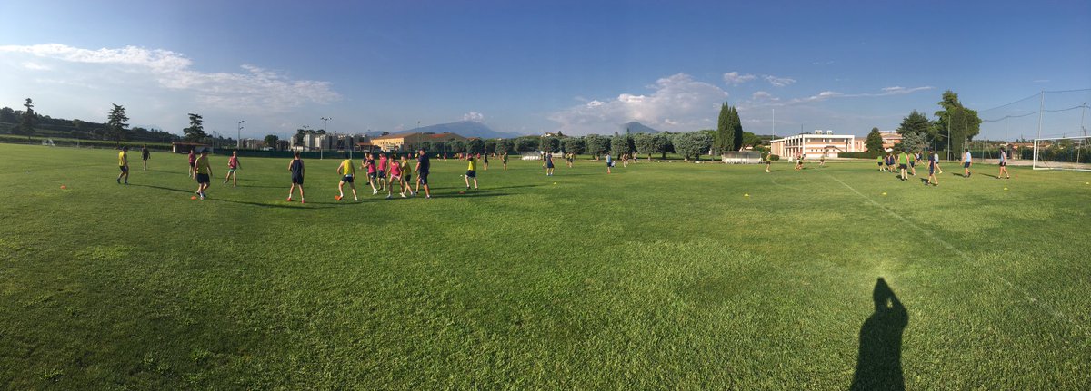 strath_sport's tweet photo. First field based session of the rugby tour up & running... 🇮🇹🏉#StrathRugby #GamesBased #EveryoneActive #HighEnergy #StrathRugby https://t.co/W6Pzp0IPXu