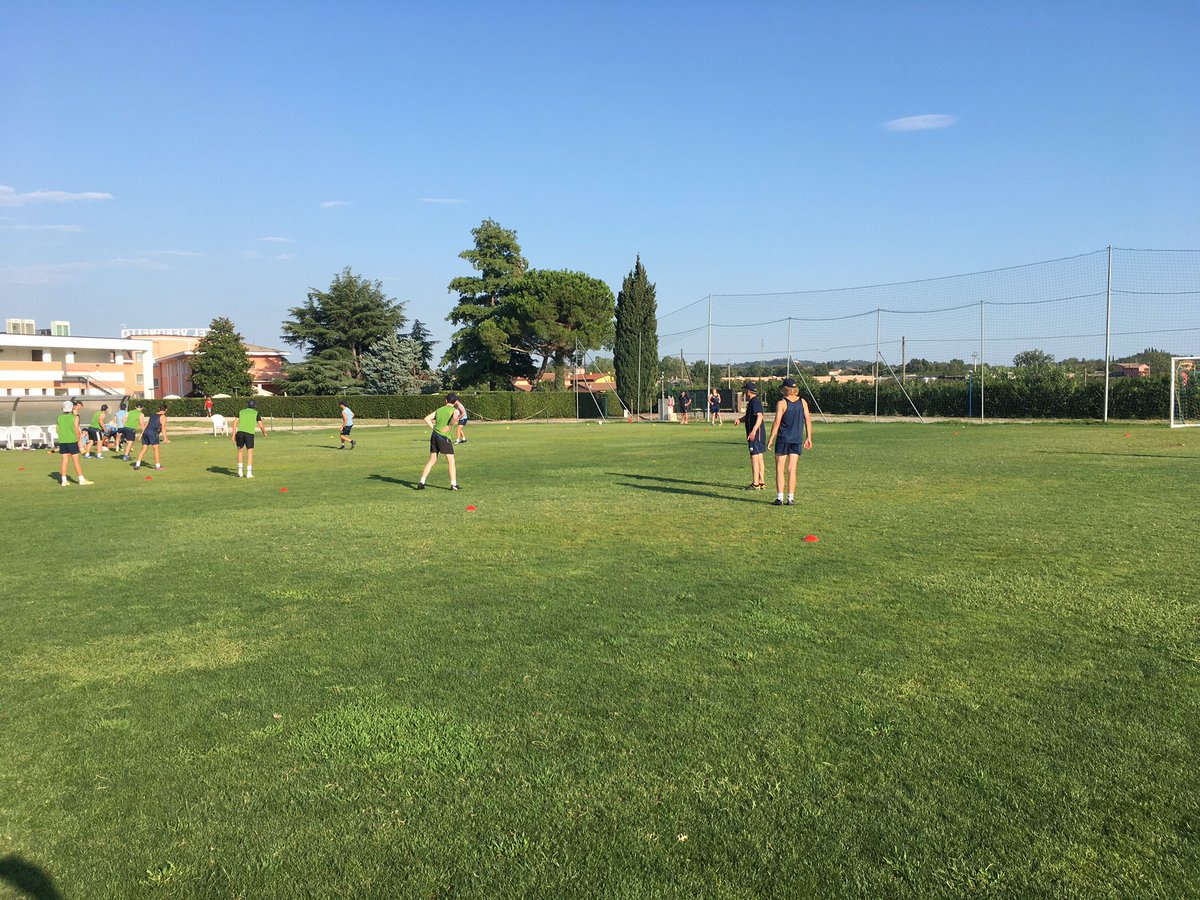 strath_sport's tweet photo. First field based session of the rugby tour up & running... 🇮🇹🏉#StrathRugby #GamesBased #EveryoneActive #HighEnergy #StrathRugby https://t.co/W6Pzp0IPXu
