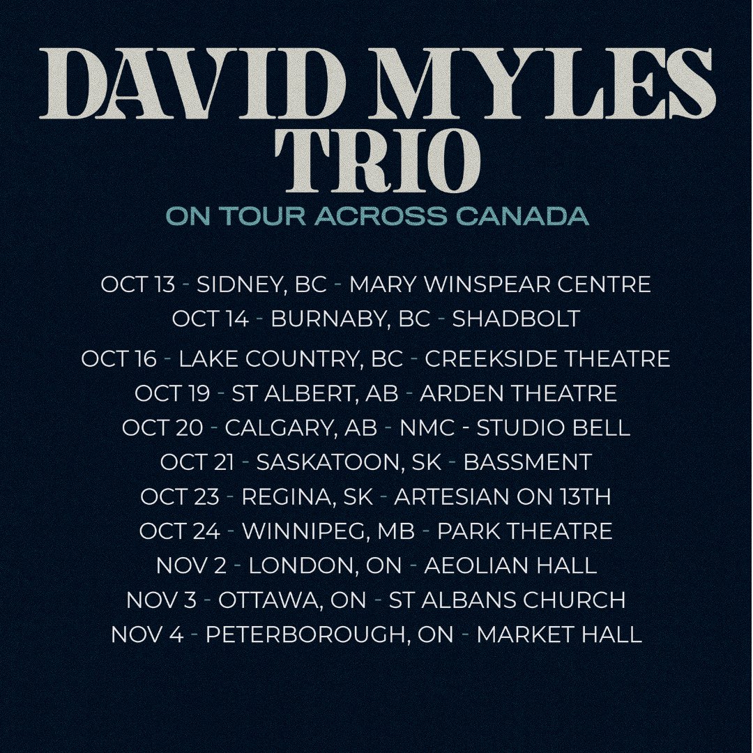 Touring with these dudes this fall is going to be incredibly fun and rewarding. Over 14 years of playing together and we’re still going strong! Really hope to see some of you out there. Check davidmyles.com/live for dates/tickets. Thanks. 📸 by Matt Horseman.
