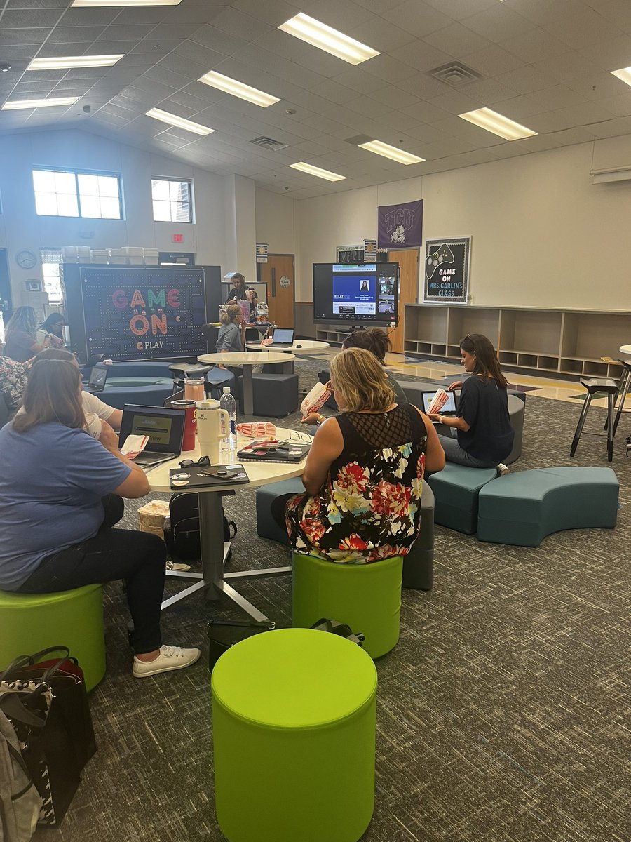harrison579's tweet photo. Ready to learn about Zearn and how it can enrich our already fabulous math curriculum! @SpearsElem #FISDmadetoshine @kimhparker https://t.co/swjxmbXZ0P