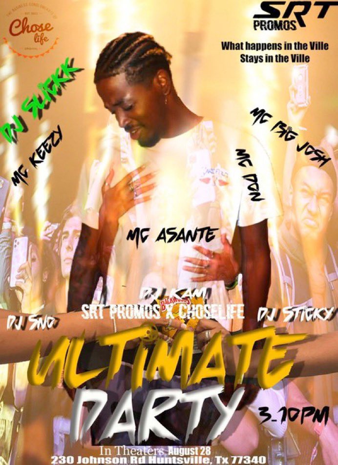 mercedeswinn_'s tweet photo. Presales are gone … NO MORE PRESALES , gates open at 3pm, yes you can pay at the gate but that gate price will only be friendly for the first hour😅 have your presales or pull up early ‼️ #ShsuWelcomeWeek2k22 #UltimateDarty https://t.co/HPySqPzDcd