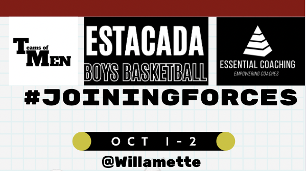 WillametteMBB's tweet photo. Excited to be #JoiningForces with #EstacadaBoysBBall and #CoachKyleGilstad for #ImmersionWeekend!!! https://t.co/iNARqfCEGX