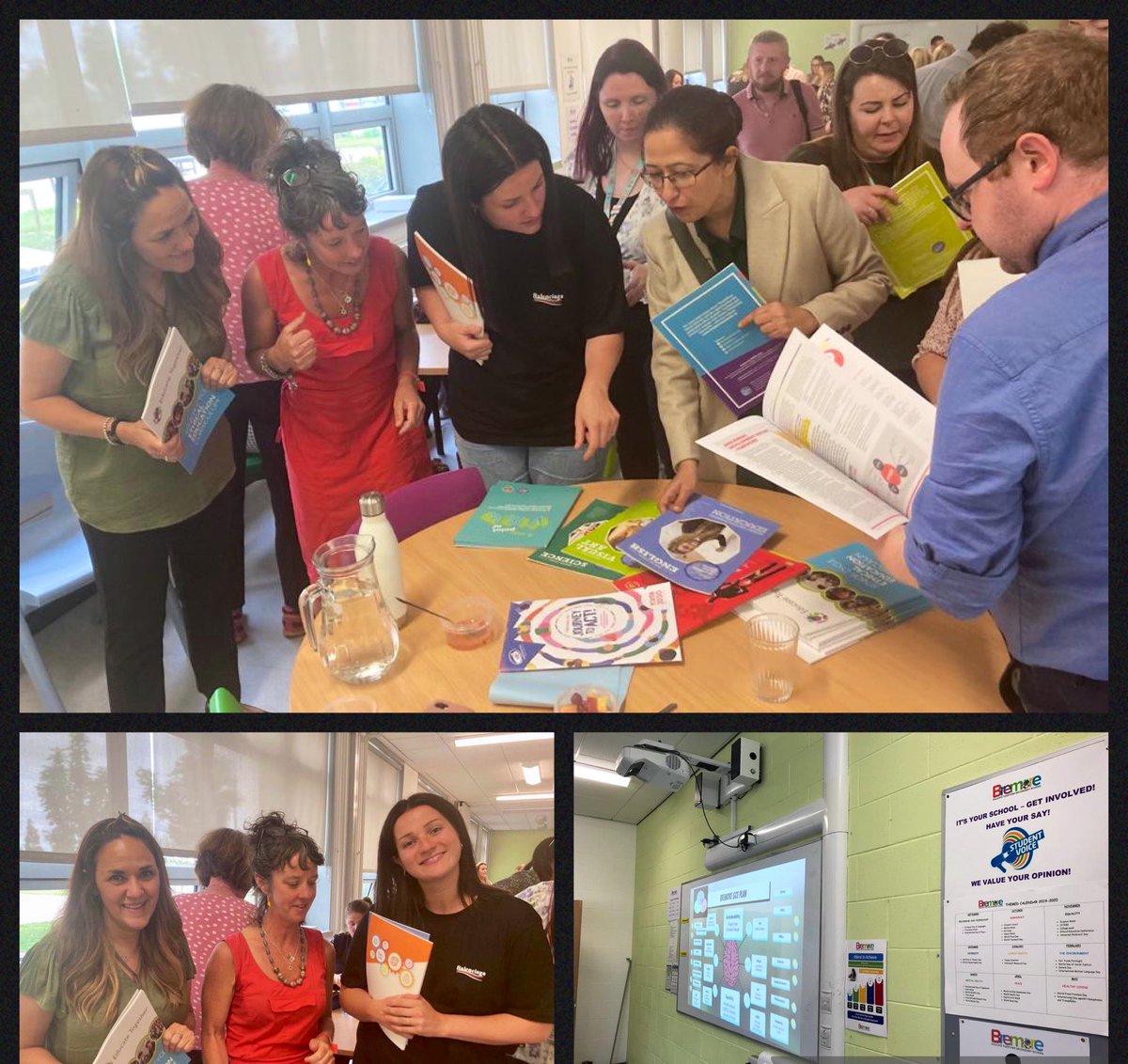NrSusana's tweet photo. Great CPD in @BremoreEducate this pm with a big room full of enthusiastic dedicated teachers exploring embedding #GCE &amp; Eth Ed and creating collaborative opportunities.Some great ideas came out 🤩 And talking about collaboration..It was a double act today with Lizzy from WWGS 🙌🏼 https://t.co/I6pauPfQpU