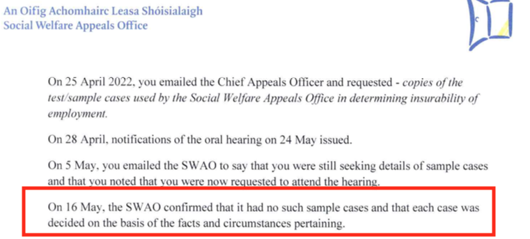 MattMcGranaghan's tweet photo. 2/12
That only claims they haven't been used since 2015.
The Appeal commenced without me.Concerns were raised & the appeal was stopped.
On 14 July #SWAO issued me a letter with the following statement (& this is important)
⬇️⬇️⬇️
#BogusSelfEmployment https://t.co/7NLVDz5nPa