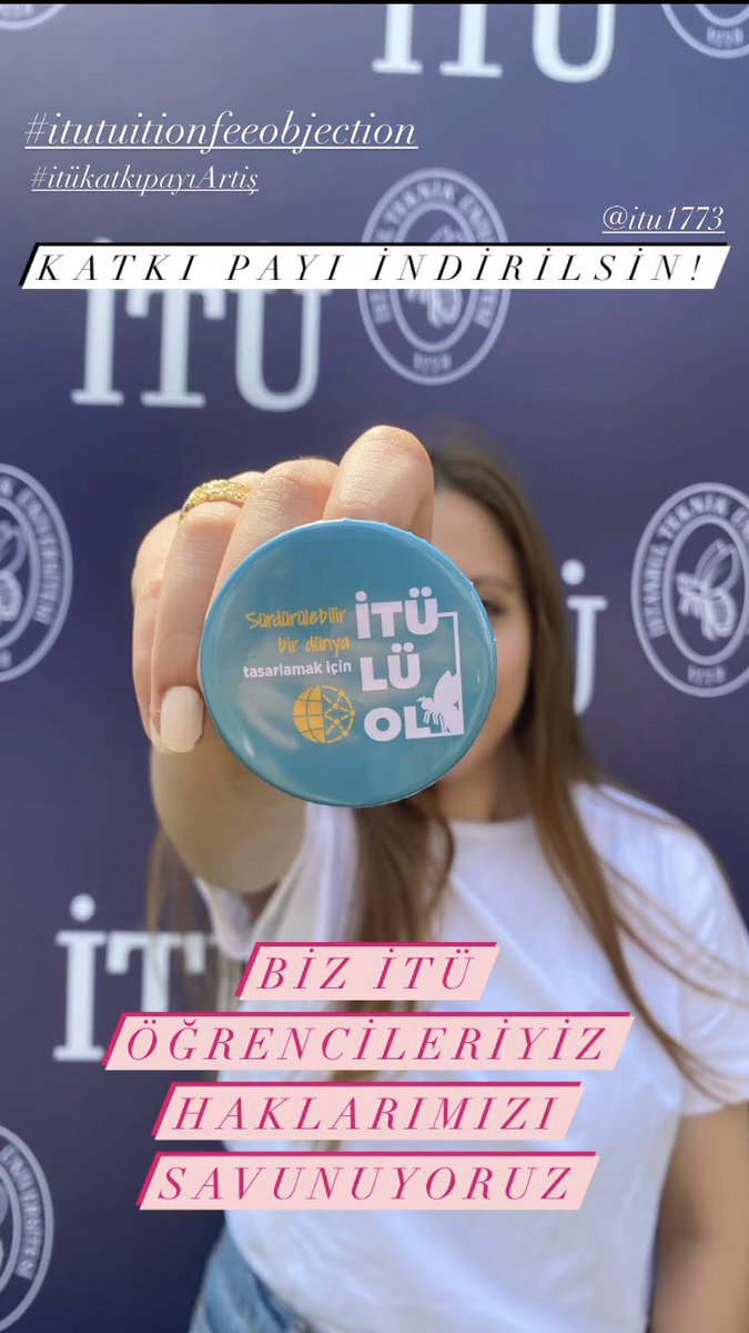 ITU_foreigns's tweet photo. Her öğrenci gibi eğitimde eşitlik ve haklarımızı savunmayı @itu1773 adını taşımaktan gururluyuz SONUNA KADAR DİRENECEĞİZ @ikoyuncu07 @itudayanisma @ITU_foreigns https://t.co/IG60TXxUsc
