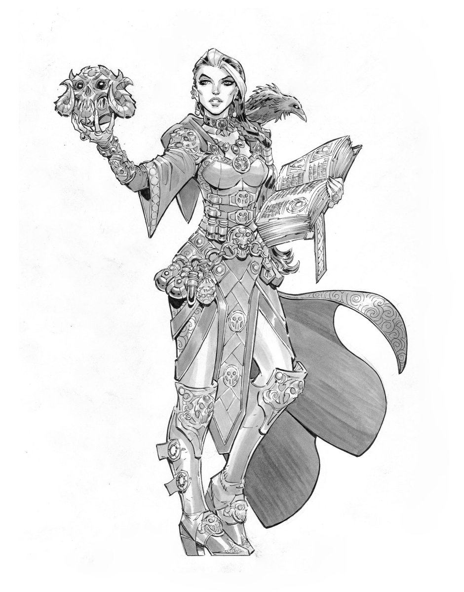 reapermini's tweet photo. Terezinya, the leader of the Bone Panders faction for this years ReaperCon!

Artwork: @Max_Dunbar 
Sculpt: Bobby Jackson https://t.co/cIfdpOebq5