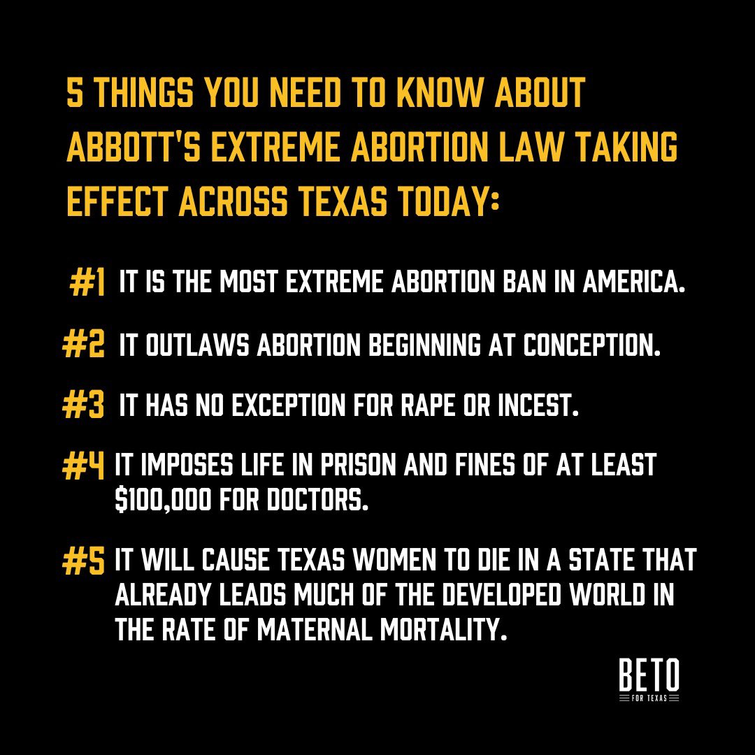 BetoORourke's tweet photo. We overcome Abbott's extremism by winning this election. https://t.co/a35mwbJDGE