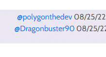 and i had to make a re-draw again, jesses what a day.
The winners are: <a href="/polygonthedev/">PolygonedTooHard</a>  and @Dragonbuster90 
You have 24 hours to claim your price!