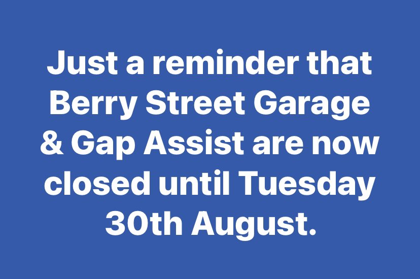BerryStreetGarage tweet media