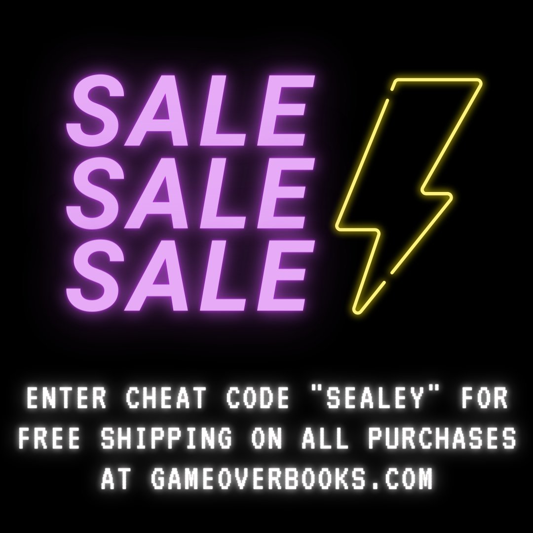 GameOverBooks's tweet photo. Don't forget! For the rest of this month, you can use the cheat code "SEALEY" to get free shipping on all of your orders. 

#poetry  #poetsofinstagram #writers #authors #books #bookstagram #booksbooksbooks #poetsofinsta #indiepublishing #gameoverbooks #sealey #sealeychallenge https://t.co/HgfwQlPpTs