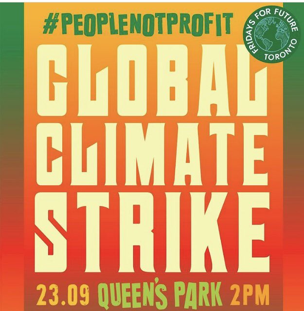 AskAmandaCain's tweet photo. Queens Park September 23 2022 #ClimateStike #ClimateCrisis https://t.co/6ofe1tNOkQ