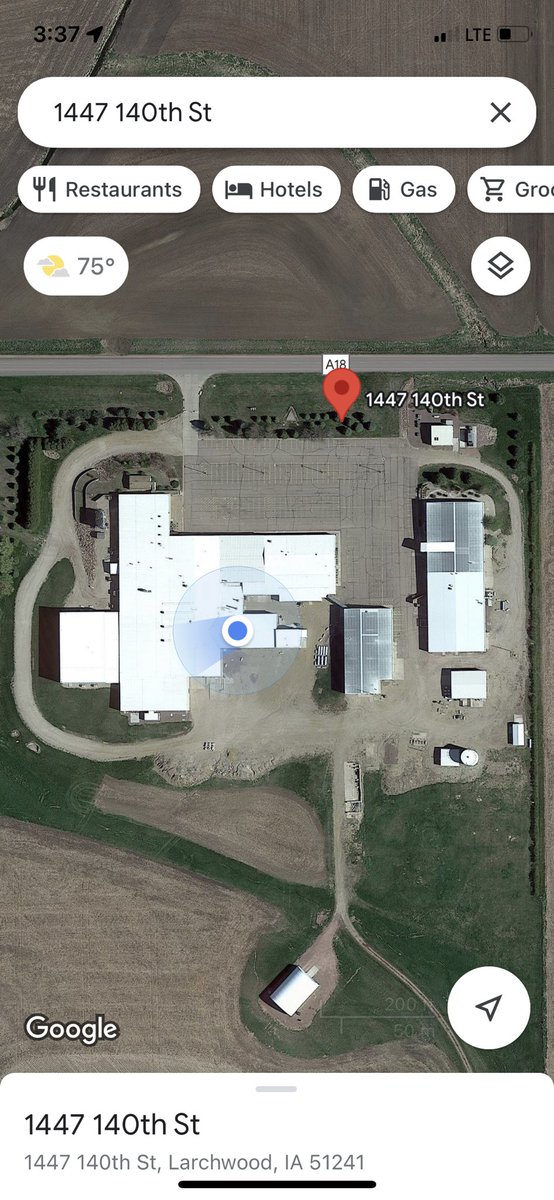 charlesbaron's tweet photo. FBN member &amp; families: Grand opening tonight 4-8pm of our new logistics center in Larchwood, Iowa.  Tours &amp; food trucks, kids games!  1447 140th St., Larchwood https://t.co/3nBFzwVLKT