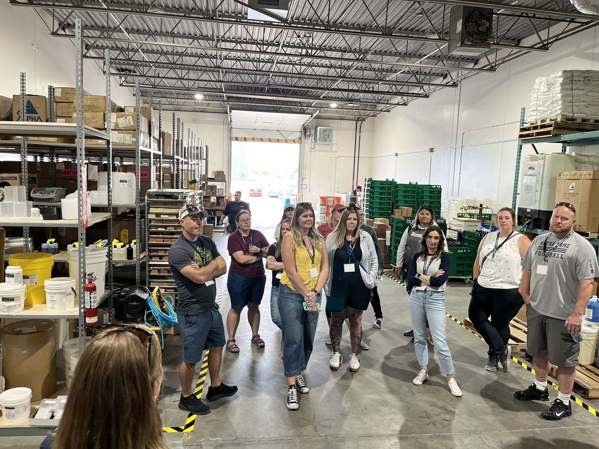 insideeducation's tweet photo. Carbon. Capture. Soap. A super #aplusforenergy tour - no doubt the best smelling ever. Great to learn from #CleanO2 about carbon capture and utilization and production of amazing soap. #InsidePD https://t.co/0E4uosw6RT