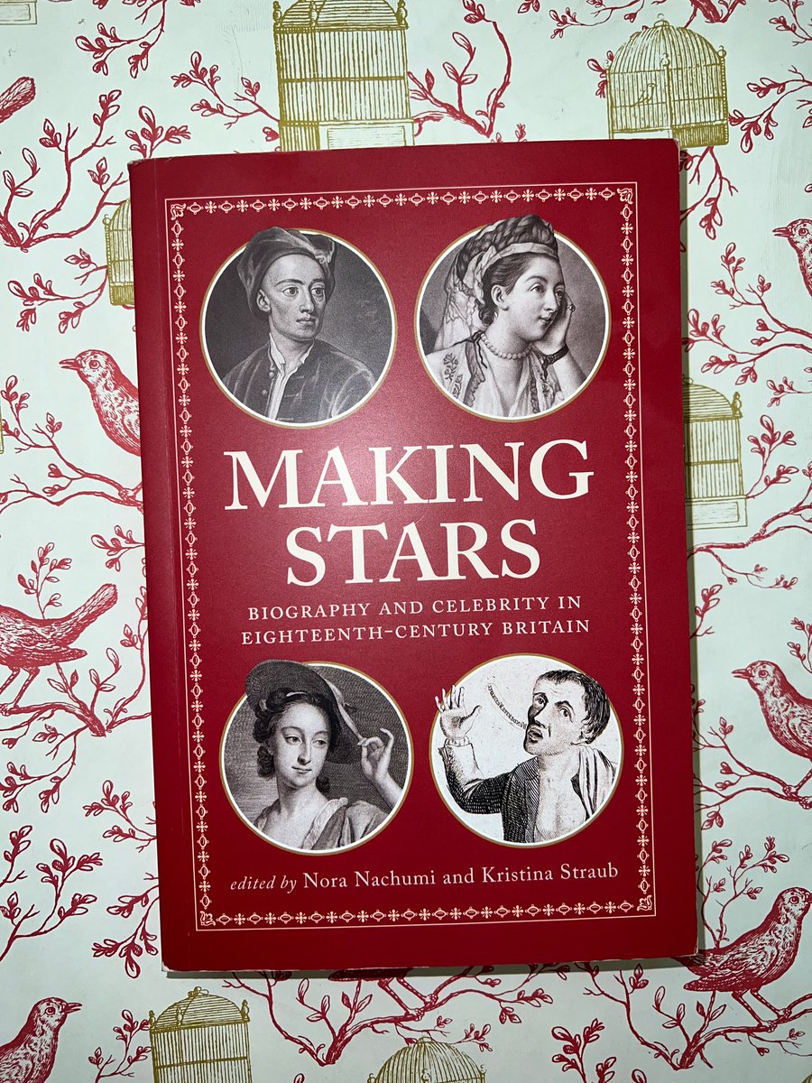 kirstentsaxton's tweet photo. So happy this is out in the world!

Thank you to Delaware Press (@UDelPress) and the fantastic editors Nora Nachumi (@nnachumi) and Kristina Straub!

#MakingStars #18thCenturyCelebrity #MaryBlandy #FatalWoman #PrisonTourism https://t.co/JQzxIhf8IH