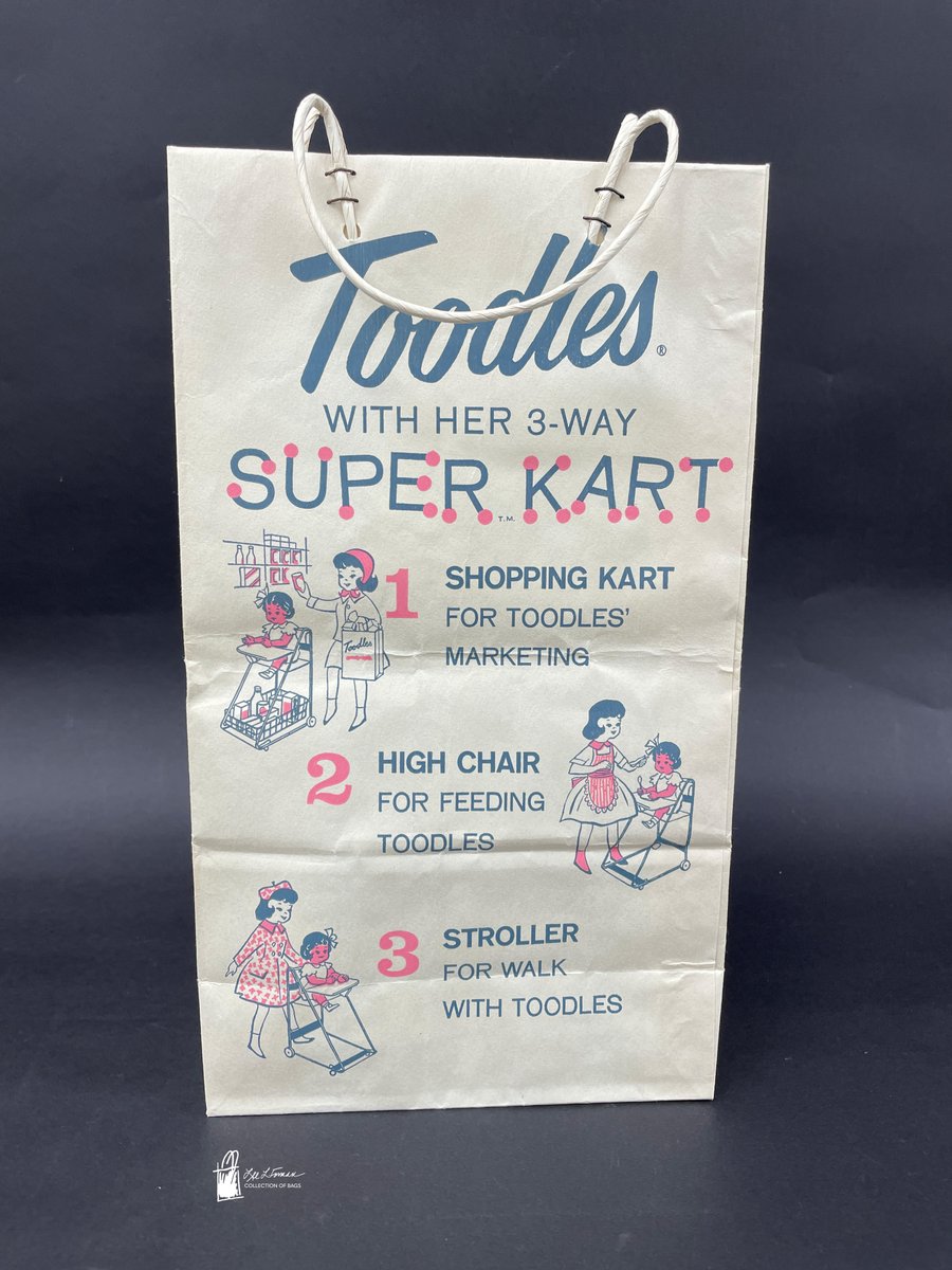 237/365: Talk about versatile! The 'Super Kart' could be used to take baby along to the grocery store, for feeding time, and for walks - all of which are helpfully illustrated on this Toodles bag.