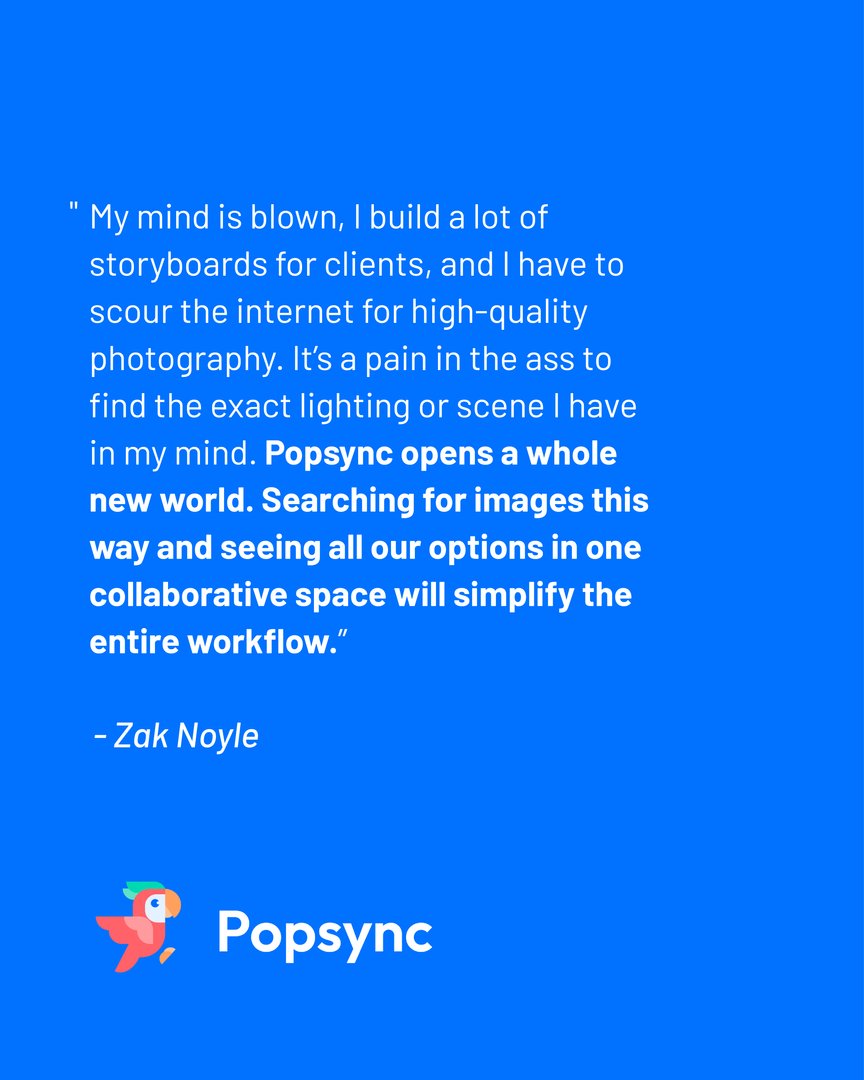 bluescaper's tweet photo. "PopSync opens a whole new world!" -@ZakNoyle, Professional Surf & Wave Photographer.
Save image searches, curate, and collaborate on Getty, iStock, Unsplash, Google images, and more.
Try it out: https://t.co/6UqDL2oRqm
#bluescapers #popsync #imagesearch https://t.co/eRZjCsSs43