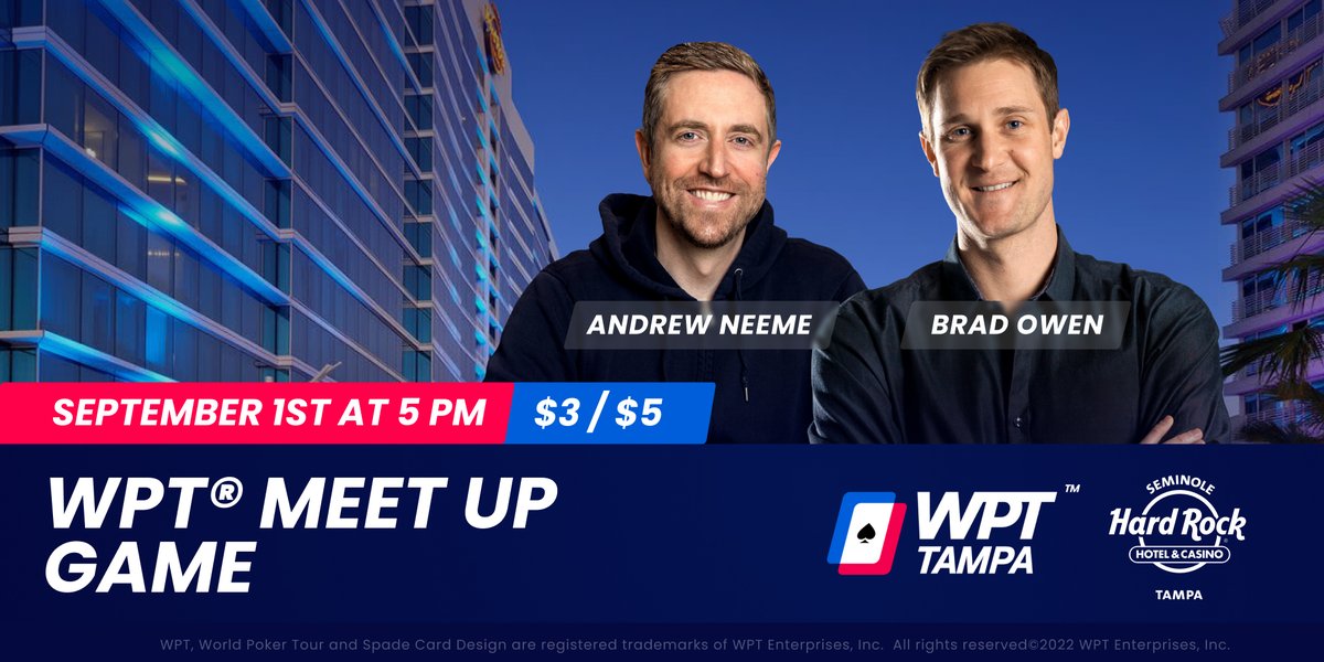 World Poker Tour tweet media