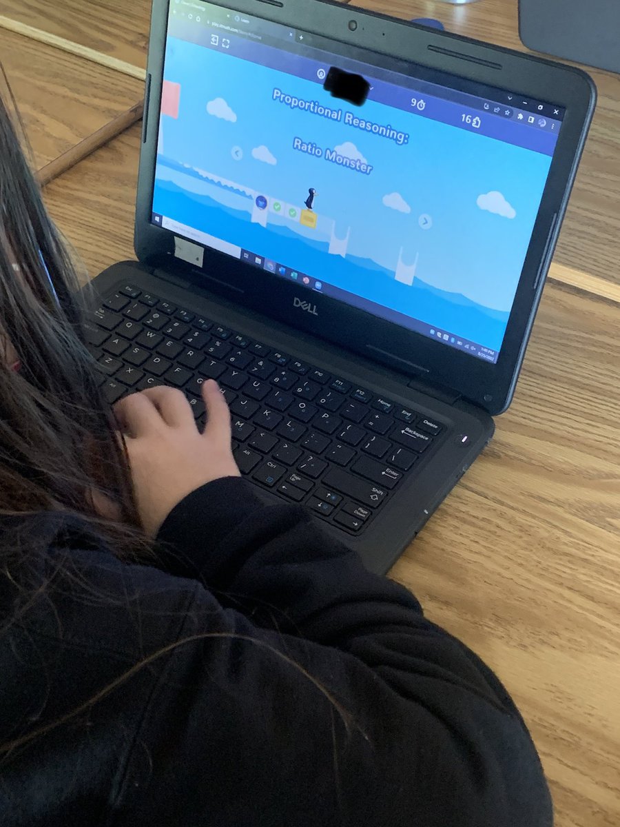 We’re starting to develop our math workshop. So far we have worked on ST Math and learned a game to play with friends.
