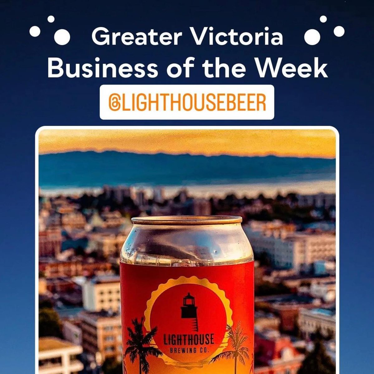 LighthouseBeer's tweet photo. Thank you tourismvictoriabc for the recognition! We're so grateful to be this week's Business of the Week!
#LighthouseBeer #ExploreVictoria #VictoriaBC #ExploreCanada #ExploreBC #EsquimaltBC #YYJ #CraftBeer #Localbeer #VanIsleBeer #YYJBeer #BeerVictoria #BCTastesBetter #Craft https://t.co/k9SIlNw4IR