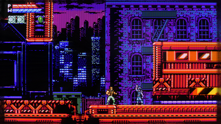 PixelProspector's tweet image. The developer @Programancer is currently working on "The Transylvania Adventure of Simon Quest" 
(a tribute to the NES Castlevania games)

...and also recently released "Prison City" (an action platformer that is inspired by NES games like Batman, Shatterhand and Powerblade)