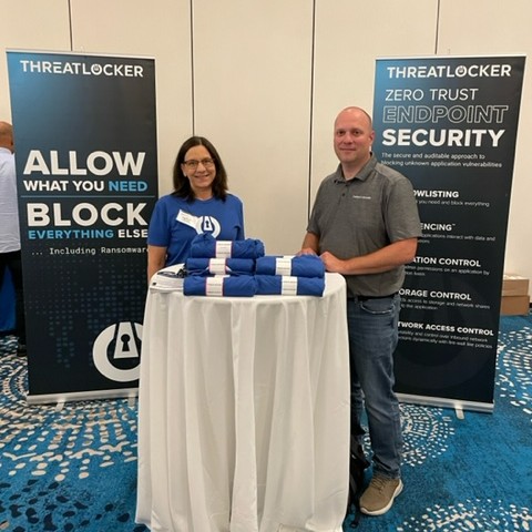 ThreatLocker's tweet photo. Our Cyber Heroes had a great time at #ConnectITLocal in #NewJersey talking about all things #ThreatLocker and #ZeroTrust security! Looking to see what city we're headed to next? Check out our events page: https://t.co/n80TWK5CeS https://t.co/L9hbR3QQ77