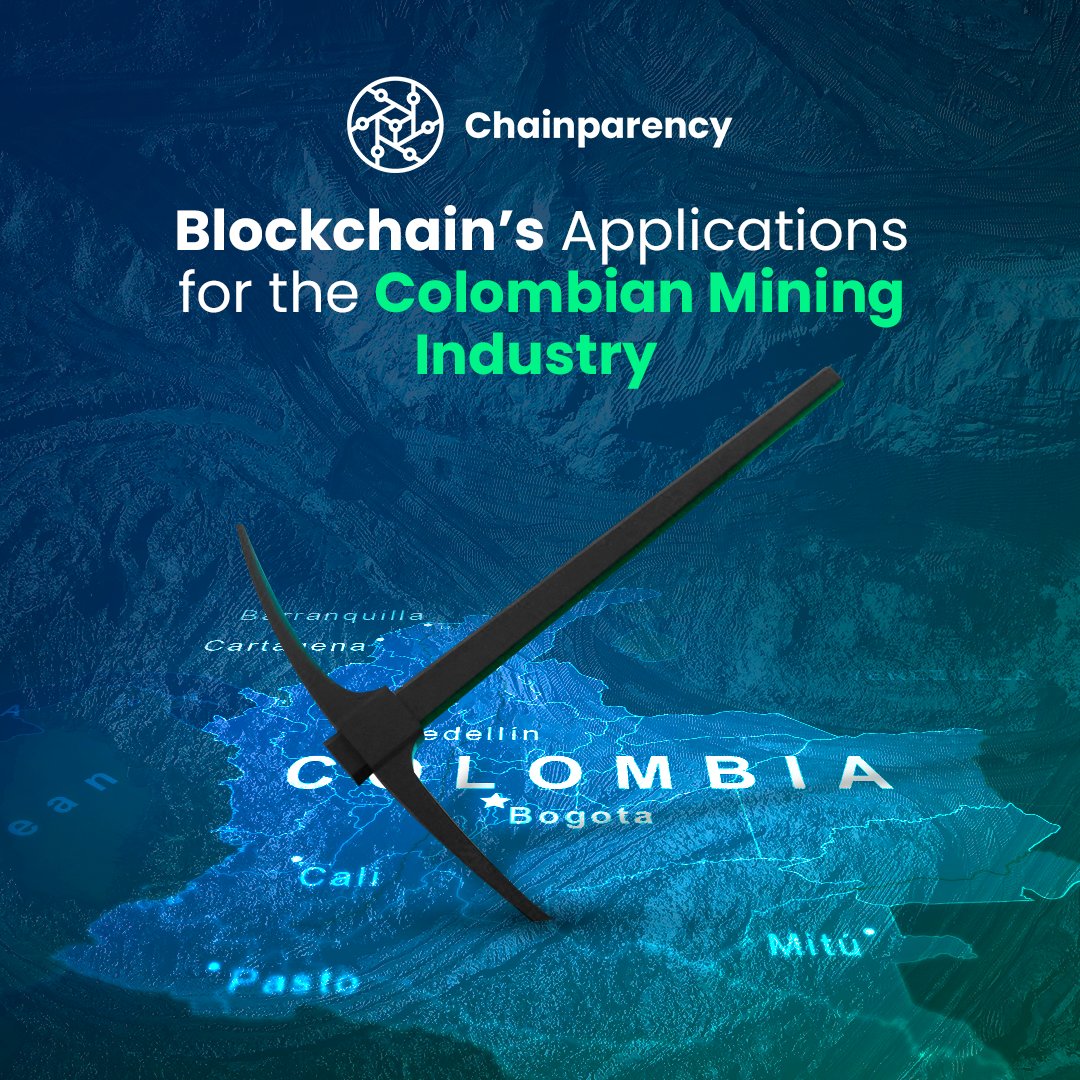 chainparency's tweet photo. Colombia’s National Mining Agency (ANM) has announced it aims to register all mining titles and concession contracts as NFTs on the blockchain. This streamlines regulation and provides valuable lessons for Latin American countries interested in blockchain applications. https://t.co/CxwAEaIrCW