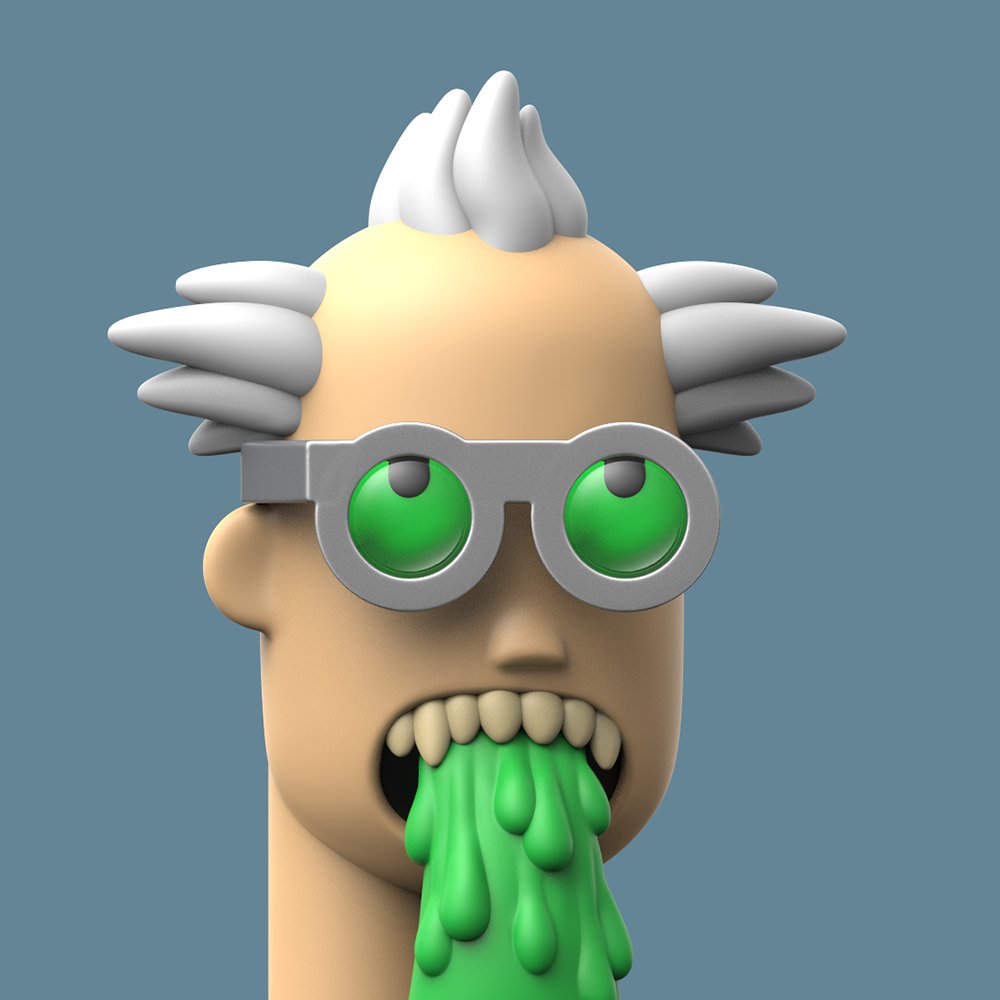 Dr.ETHvil's 3D FrankenPunks 😈,🧪 tweet media