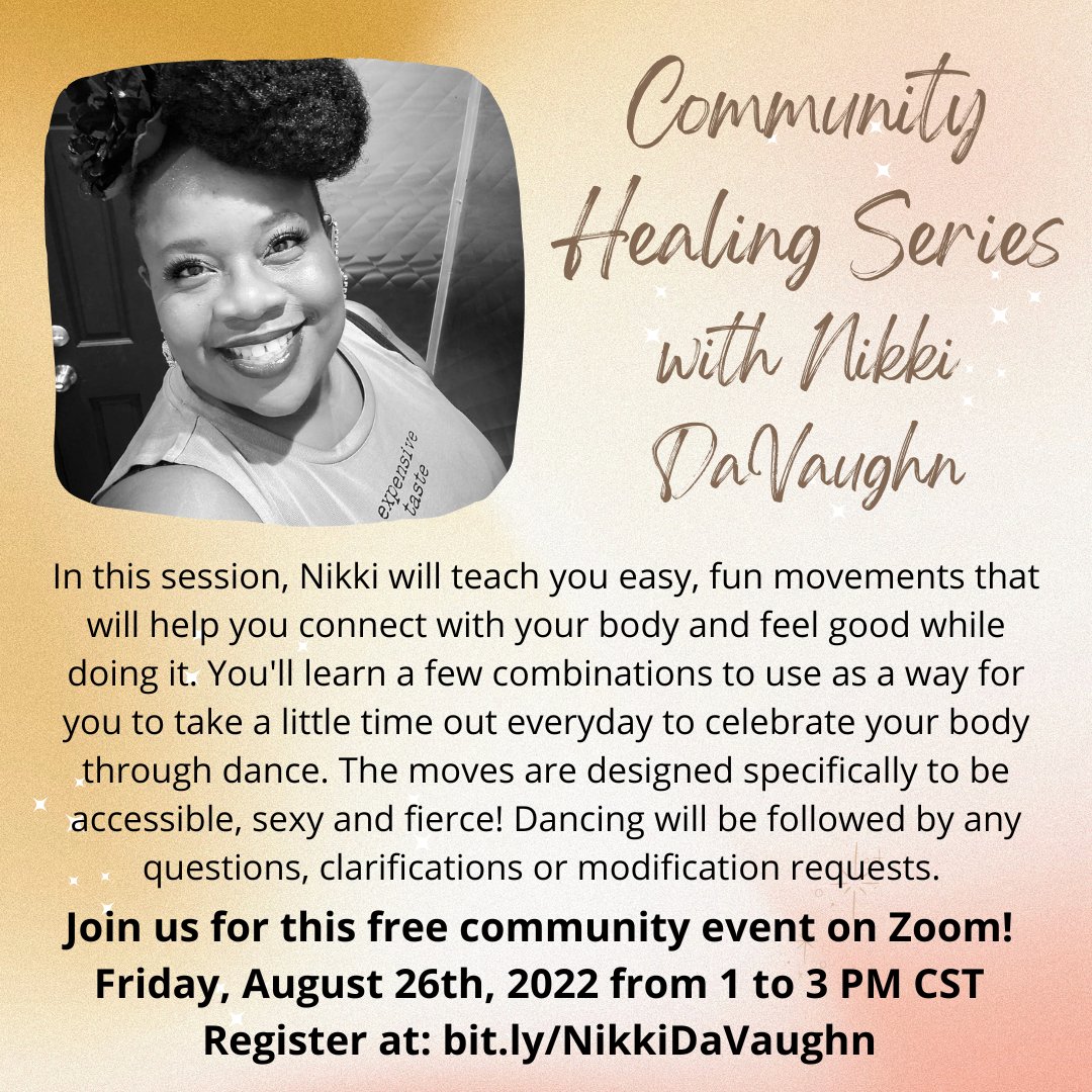 TOMORROW! Register here: bit.ly/NikkiDaVaughn