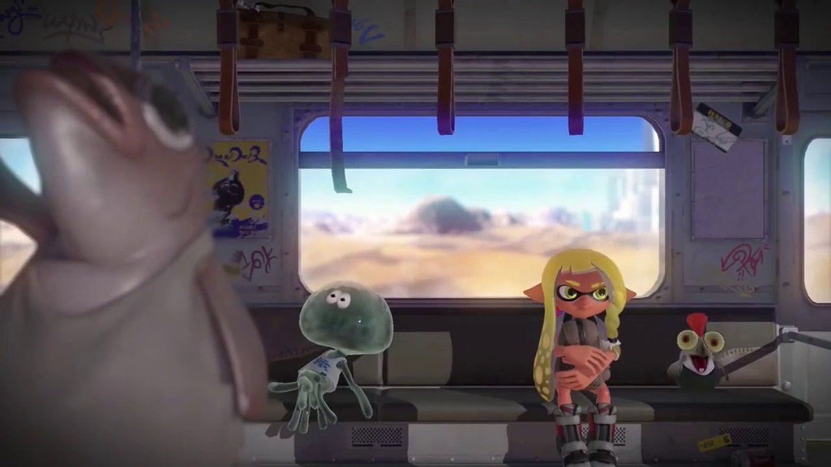 Splatoon 3's theme is anarchy why does it still have better public transit than the US