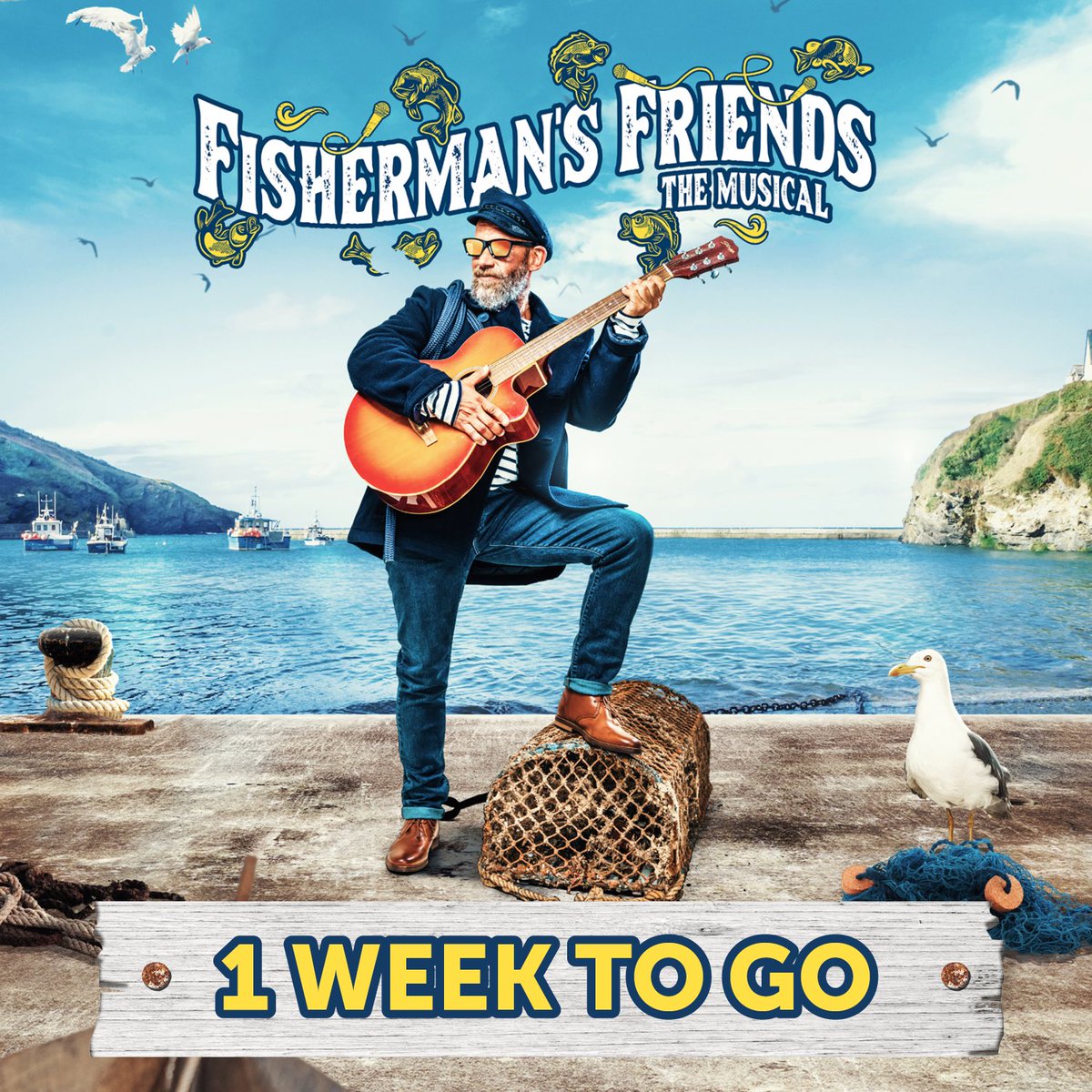 #FishermansFriends is a show unlike any other - you’ve got to SEA it to believe it! 🤩

Book today: fishermanonstage.com