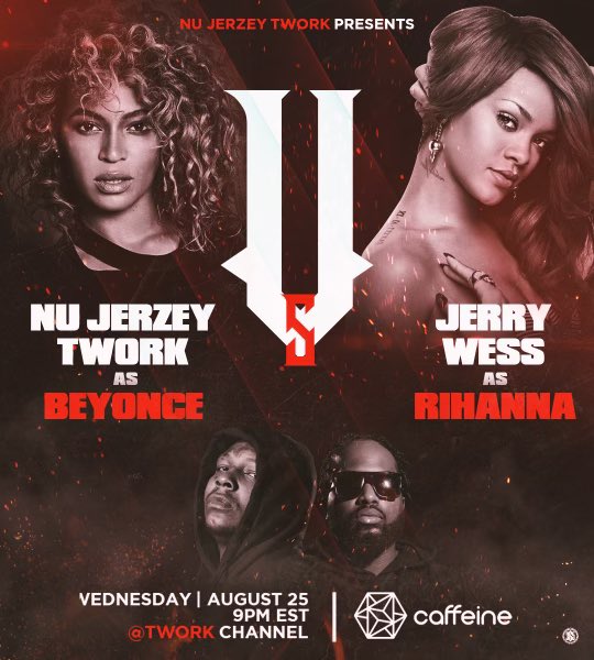 NUJERZEYTWORK's tweet photo. TONIGHT @ 9PM EST @caffeine https://t.co/yuV9SmKxBB