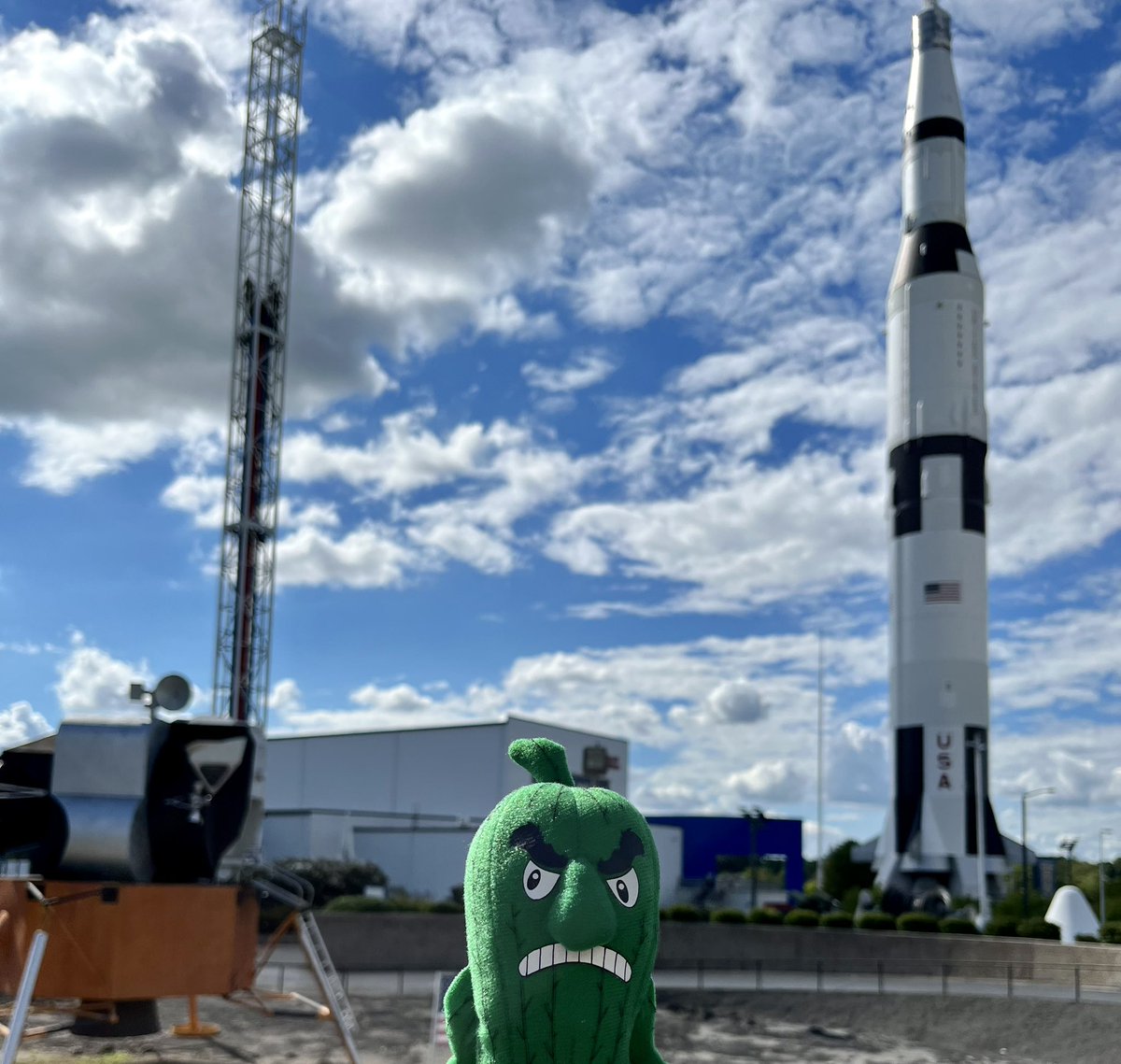 SolarisMaria's tweet photo. Hey @DeltaState, don’t you think the Wiley Planetarium’s mascot should be the Okranaut? https://t.co/gUY4QWVBXe