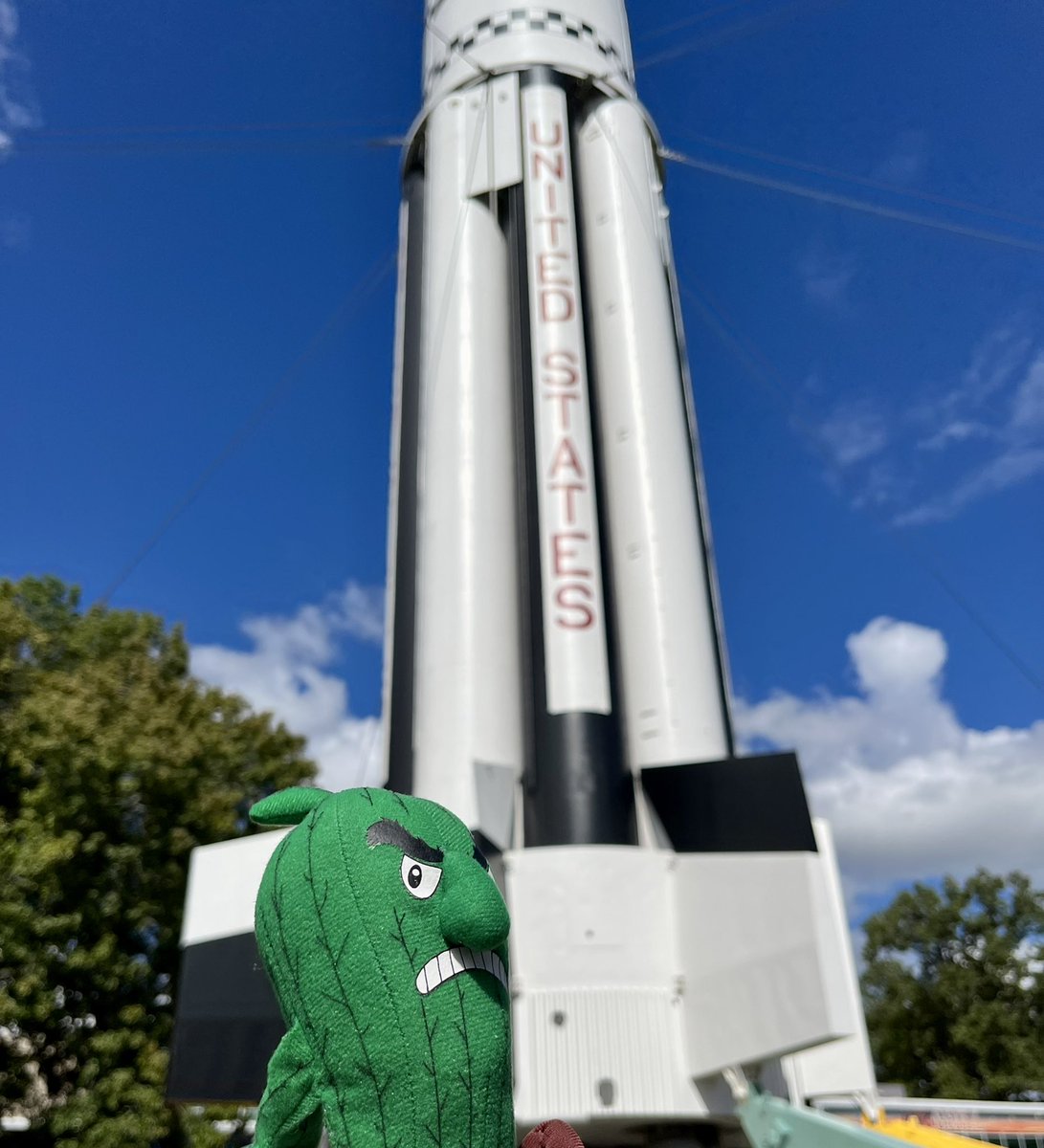 SolarisMaria's tweet photo. Hey @DeltaState, don’t you think the Wiley Planetarium’s mascot should be the Okranaut? https://t.co/gUY4QWVBXe