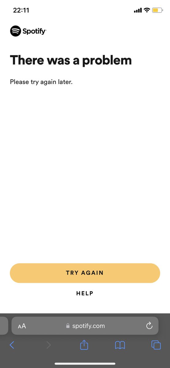 kathguilly's tweet photo. @Spotify I’m trying to accept a duo account invite but I keep getting this after I’ve selected the address. I’ve been trying for 2 days. What can I do? https://t.co/XgTDHbmCyt