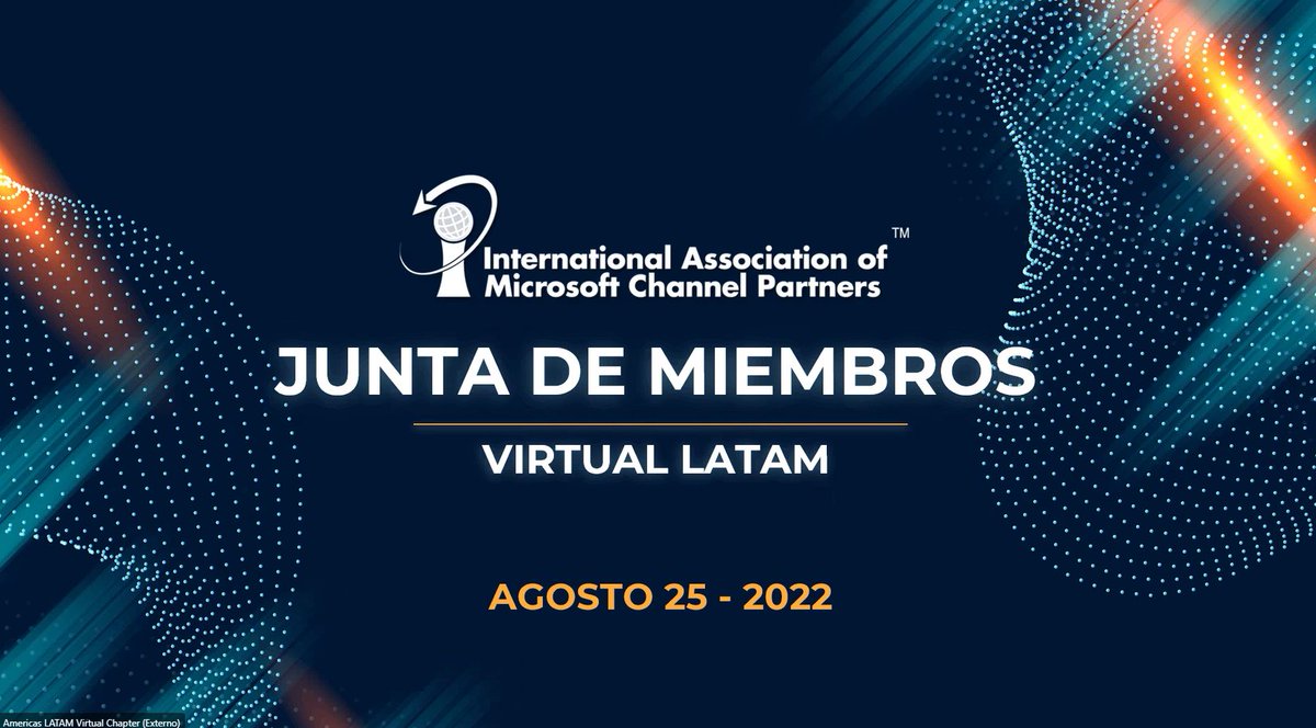 SolTecTra's tweet image. Ya estamos en la reunión de #IAMCP Virtual LATAM

#IAMCP #IAMCPPartner #SocioIAMCP #Marketing #Microsoft #MSPartner