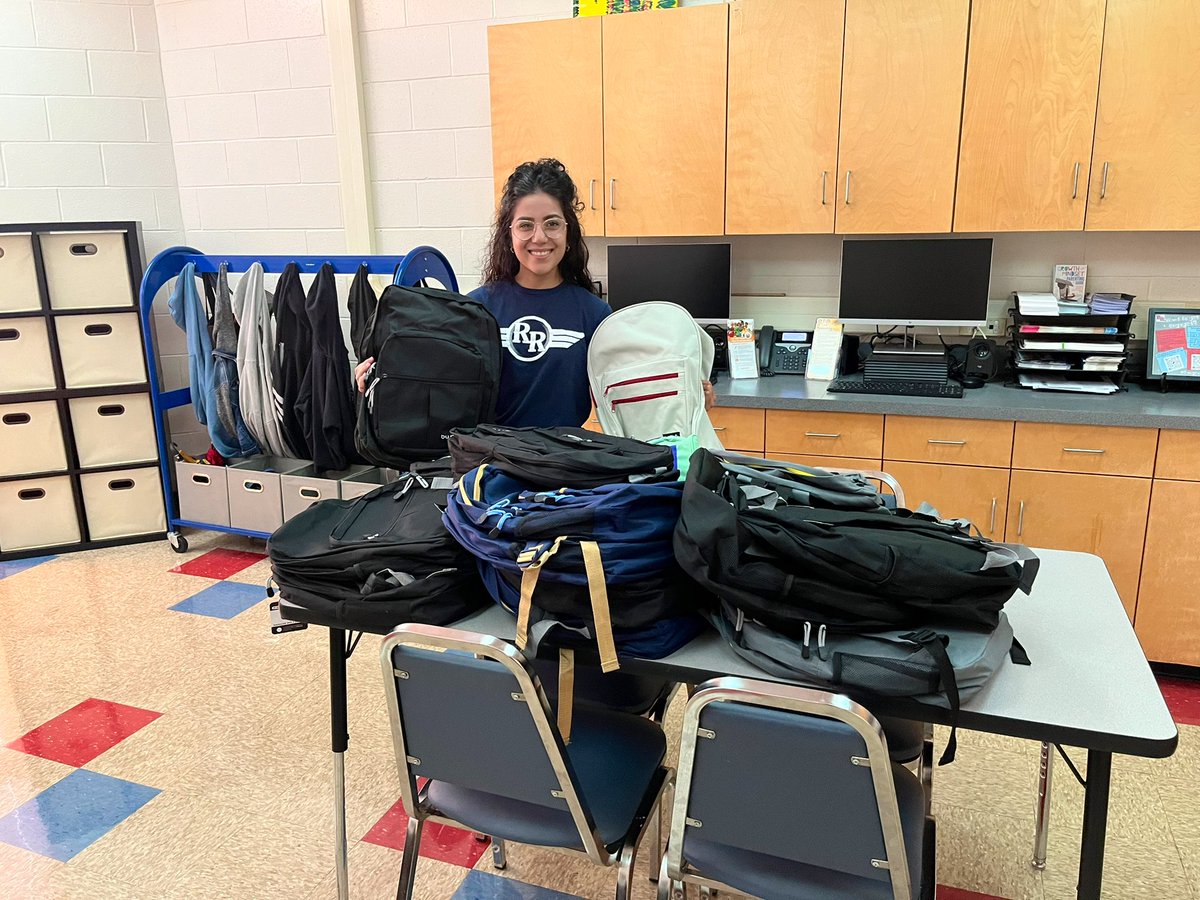 engagewithMsZ's tweet photo. We are #gettingstarted with plenty of backpacks & school supplies for our Rangers 🤩 A special thanks to our wonderful community partners for the donations! City Council District 7 & New Hope Connection, your support is valued 🙏 #RudderIgnited #RangersLEAD #WhereMsZwanders ✨ https://t.co/POmI4tddyy