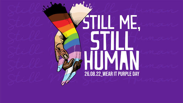 Kazzielee1's tweet photo. #wearitpurpleday 
Let's celebrate and show our support for our LGBTIQ+ colleagues and students 💜🌈🏳️‍🌈
#safeplaceforeveryone 
#stillmestillhuman https://t.co/DWjqfCG4Mi
