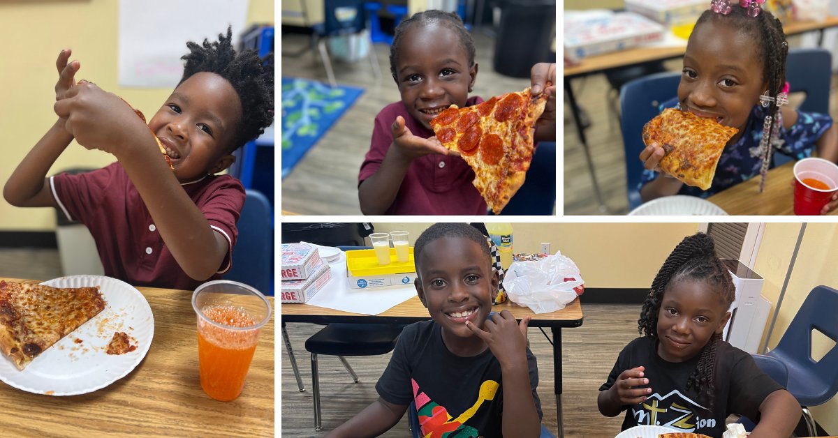 BGCSuncoast's tweet photo. What a treat for our kids at Royal Theater! Thanks to a very special donor, our Club Members were treated to a fantastic Pizza Partyโฆ can you tell they loved every bite?
#clublife #youth #greatfutures #greatfuturesstarthere #thisissuncoast #clubcorner #bgcsuncoast https://t.co/fOpfexx7aU