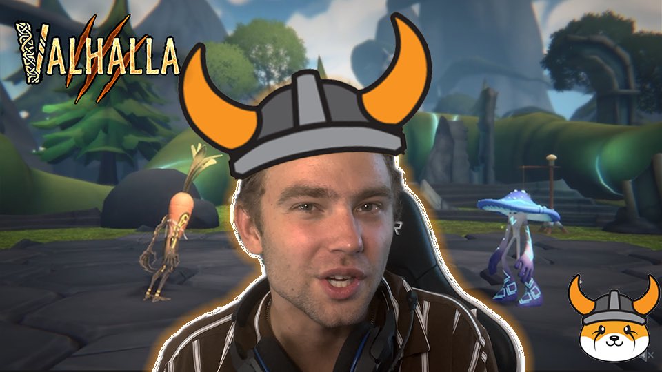 FLOKI's tweet photo. New #Valhalla gameplay video! 🎮

Jay Hizzy tries out one of the community challenges using the #Skaerrot in the Battle Arena.

Can he outwit the AI and win? ⚔️

Watch now on the Official #Floki YouTube to find out:
📺 https://t.co/53powwXxdj

#FlokiVikings #Play2Earn #Metaverse https://t.co/4UGOYucEmz