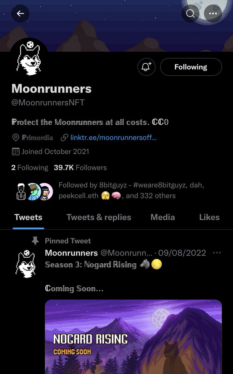 Buy or sweep? <a href="/MoonrunnersNFT/">Moonrunners</a>