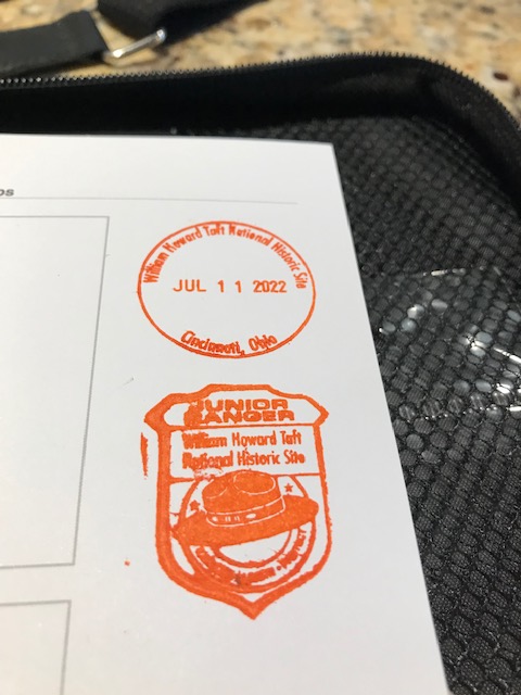 parkstamps's tweet photo. We have a lost Passport Explorers Edition desperately seeking its owner.  If this is yours or may belong to someone you know, please contact us.  It was found @WilliamTaftNPS in mid-July 2022 after visiting Ohio NPS sites. https://t.co/zQhfjtu41n