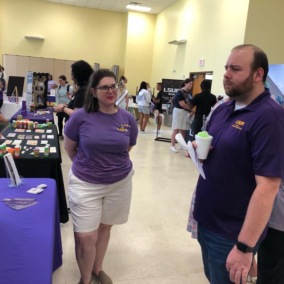 LSUALibrary tweet picture